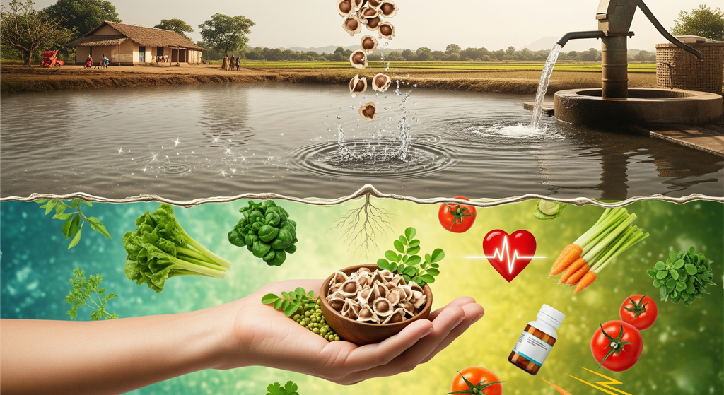 The Dual Power of Moringa Seeds: Clean Water and Better Health