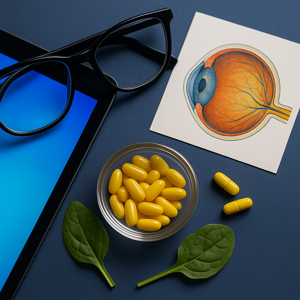 The Science Behind Lutein & Zeaxanthin for Screen-Induced Eye Fatigue