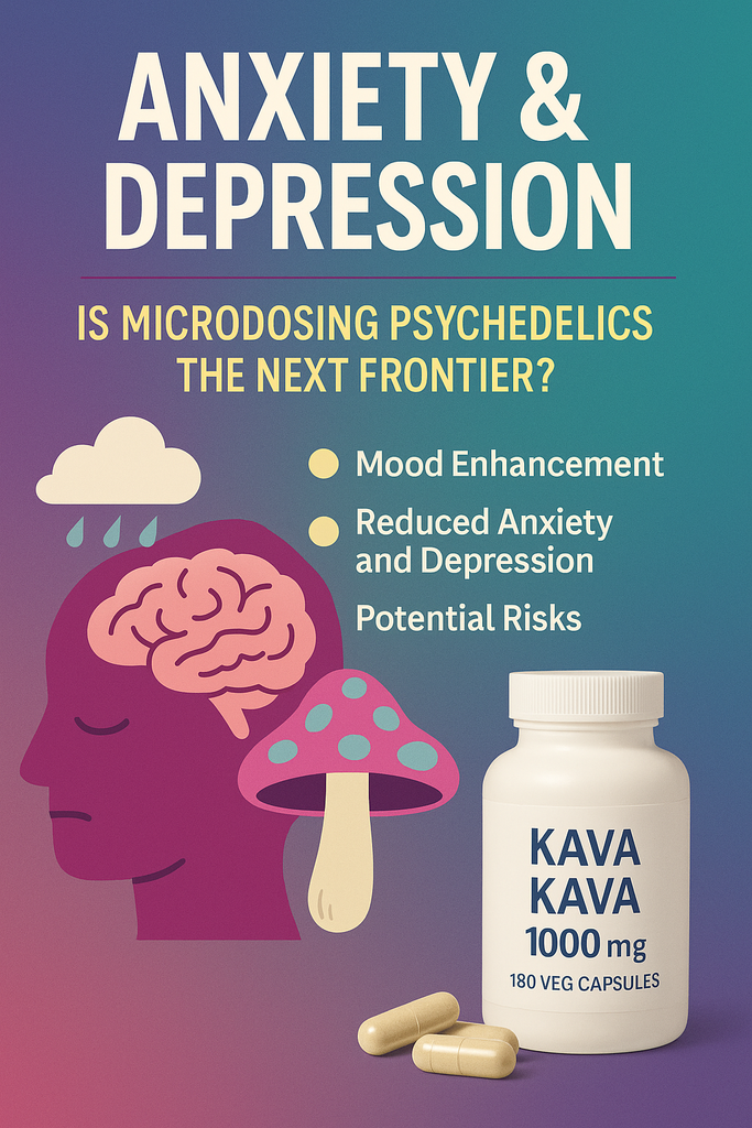Microdosing Psychedelics for Anxiety & Depression: Breakthrough or Buzz?
