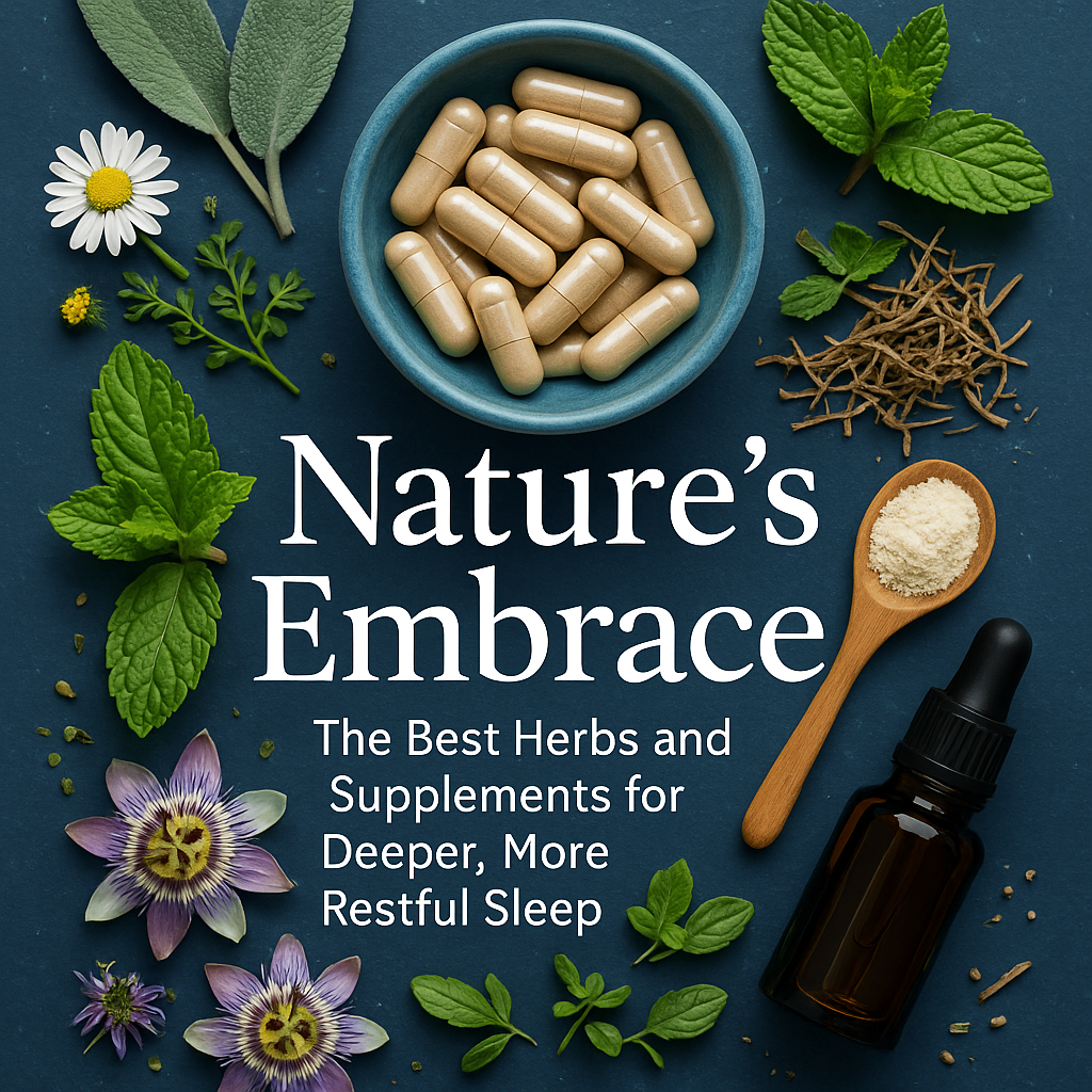 Nature's Embrace: The Best Herbs and Supplements for Deeper, More Restful Sleep