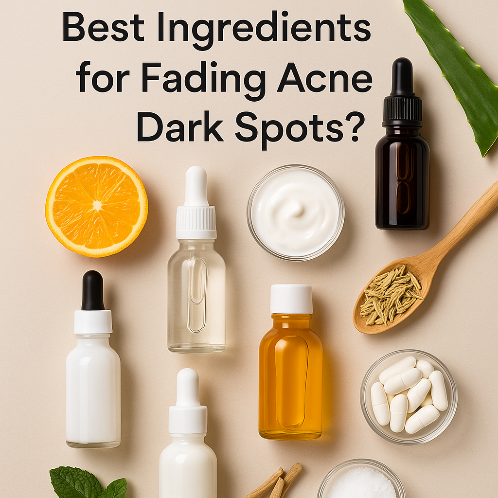 What Are the Best Ingredients for Fading Acne Dark Spots?
