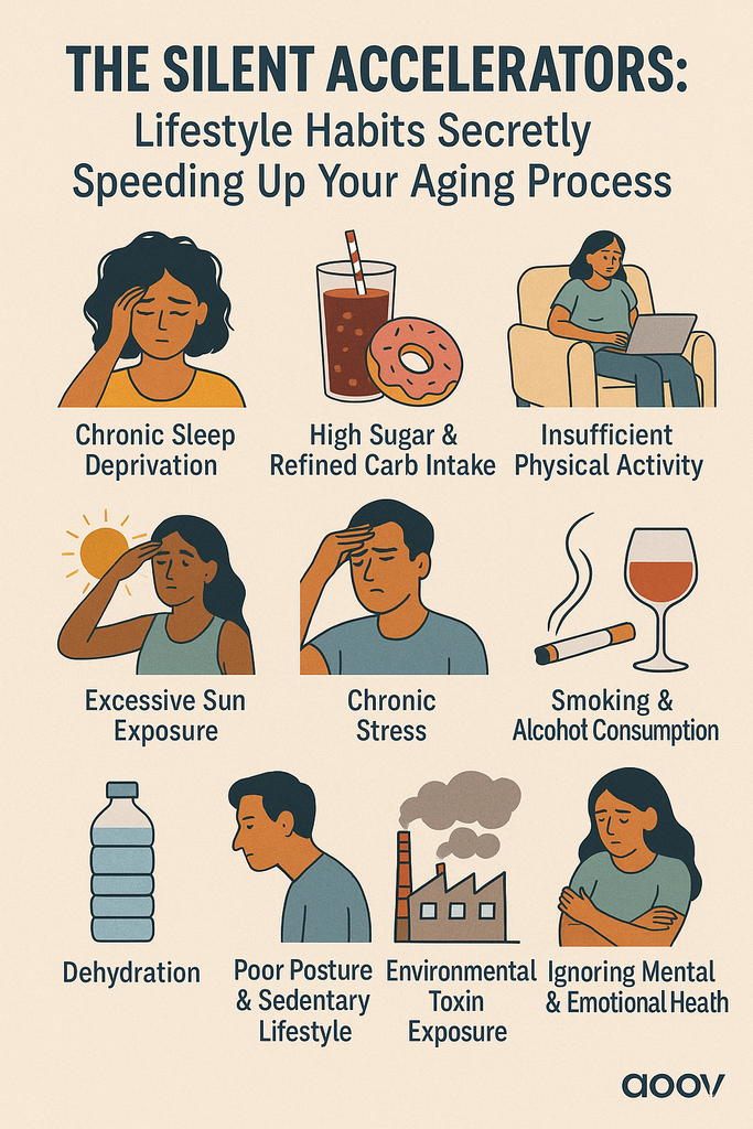 The Silent Accelerators: Lifestyle Habits Secretly Speeding Up Your Aging Process