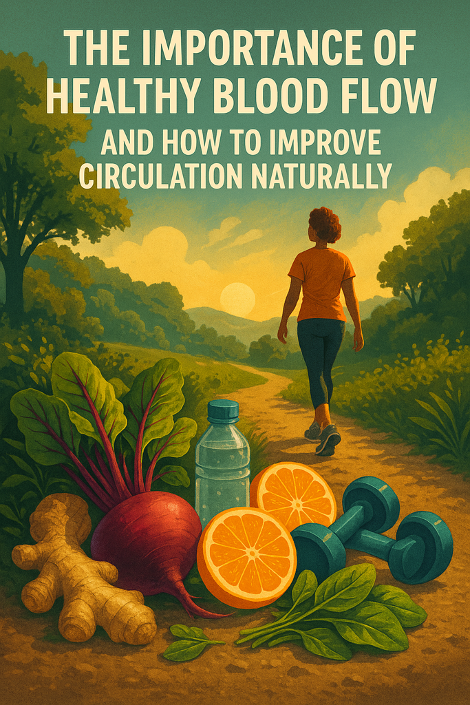 The Importance of Healthy Blood Flow and How to Improve Circulation Naturally