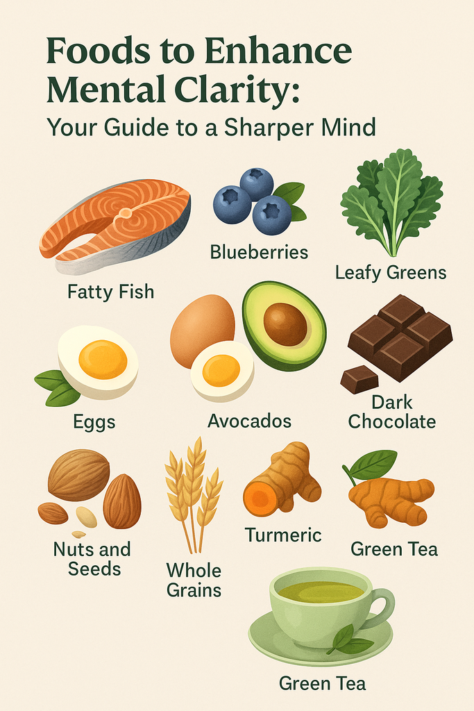 Foods to Enhance Mental Clarity: Your Guide to a Sharper Mind