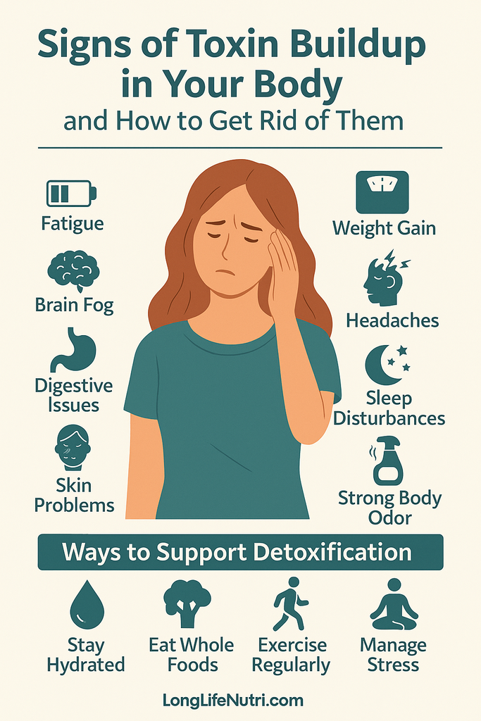 Signs of Toxin Buildup in Your Body and How to Get Rid of Them