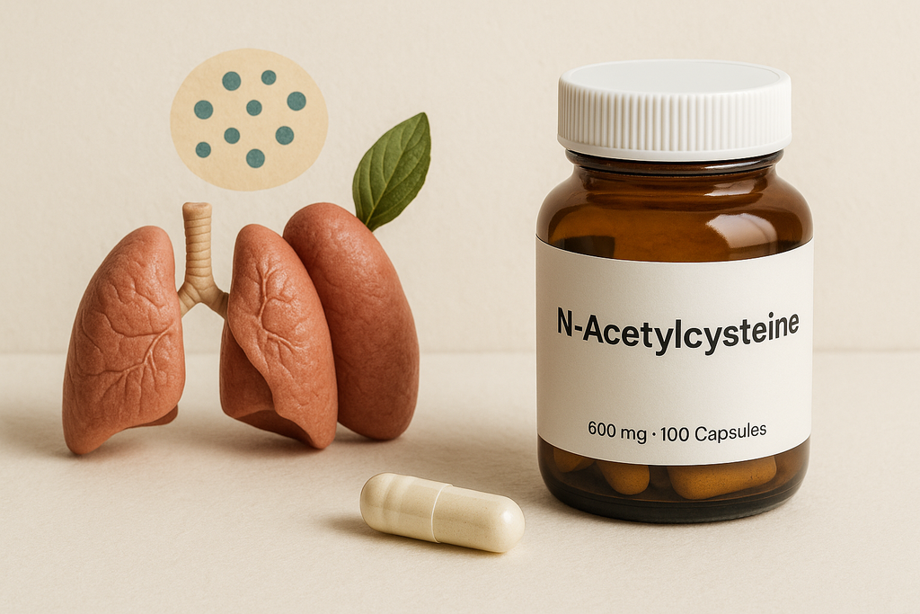 N-Acetylcysteine (NAC) for Lung Health: An Evidence-Based Guide