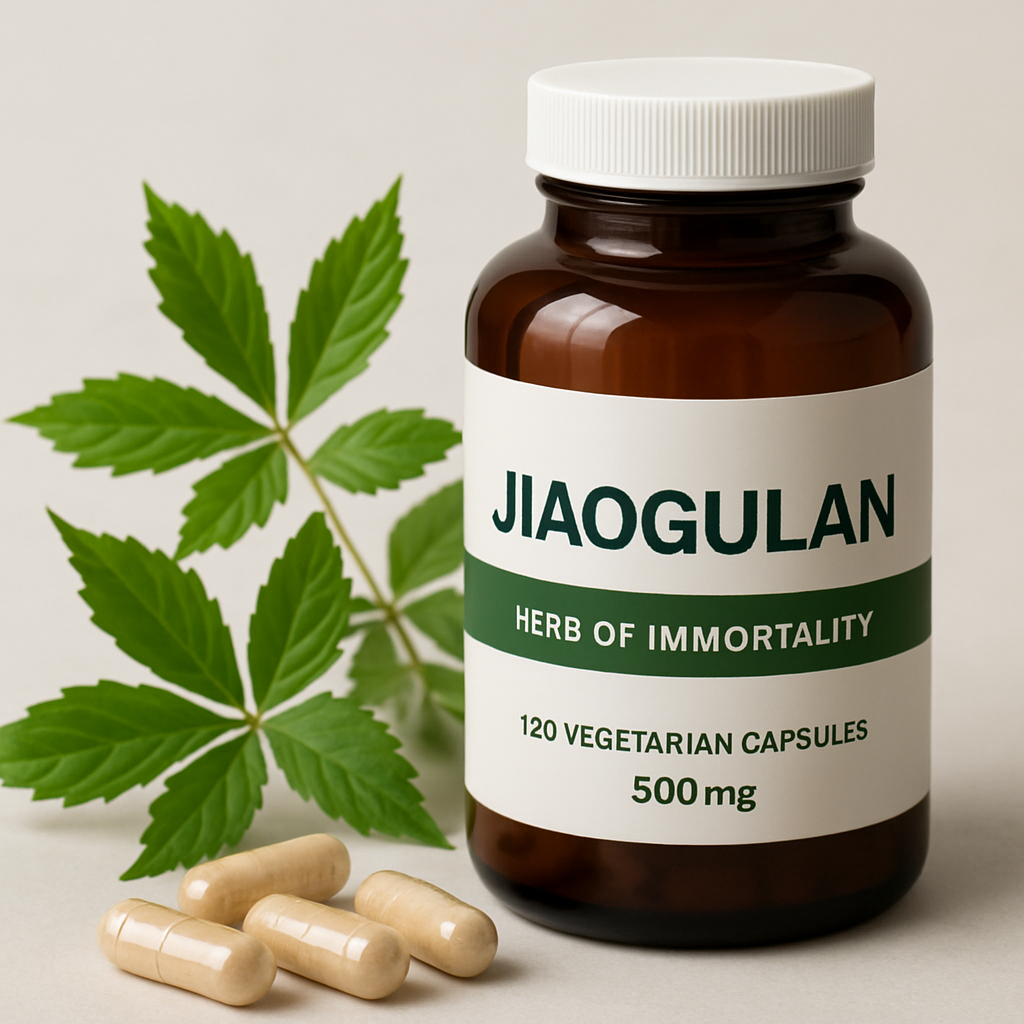 jiaogulan glutathione Nutricost Extract Capsules Jiaogulan contains an abundant number of powerful antioxidants as well as 82 distinct phytochemicals known as gypenosides. Jiaogulan Extract Supplement, Highest Strength,