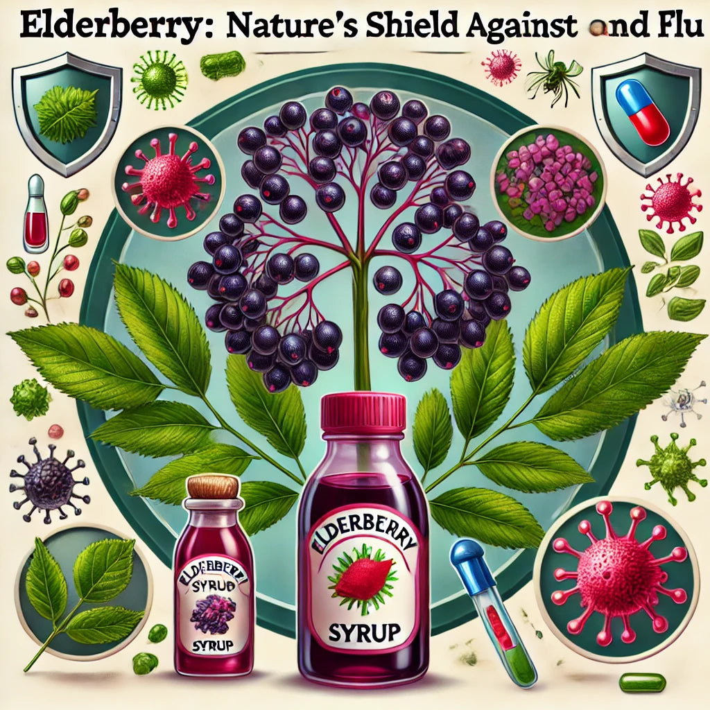 Elderberry: Nature's Shield Against Colds and Flu