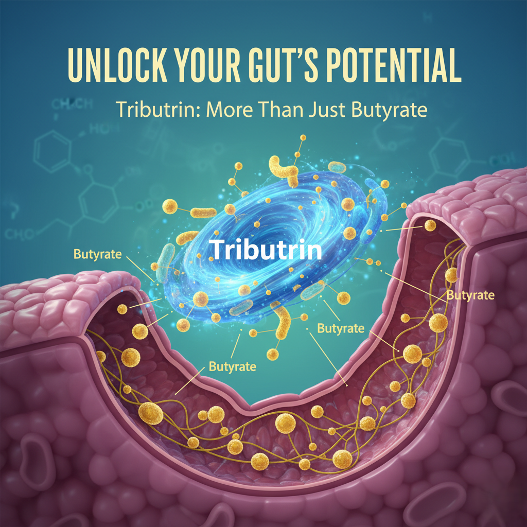 Unlock Your Gut's Potential: Why Tributyrin is More Than Just a Butyrate Supplement