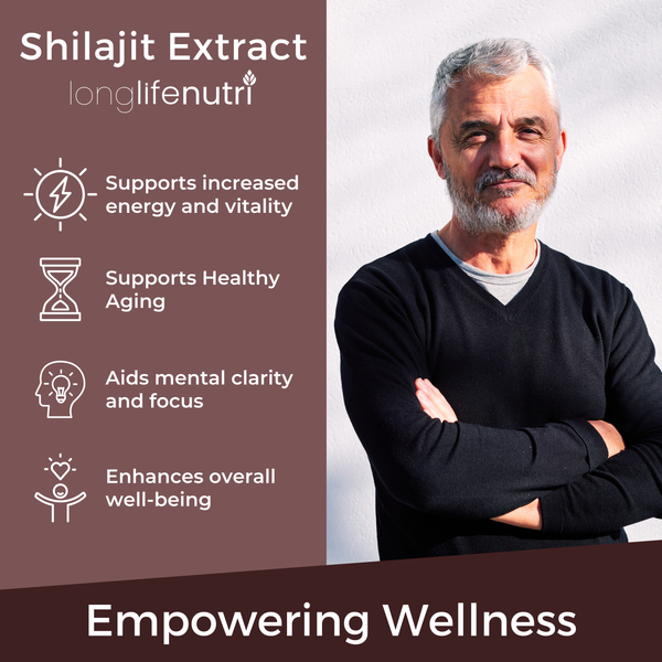 Shilajit 500mg - 120 Vegetarian Capsules