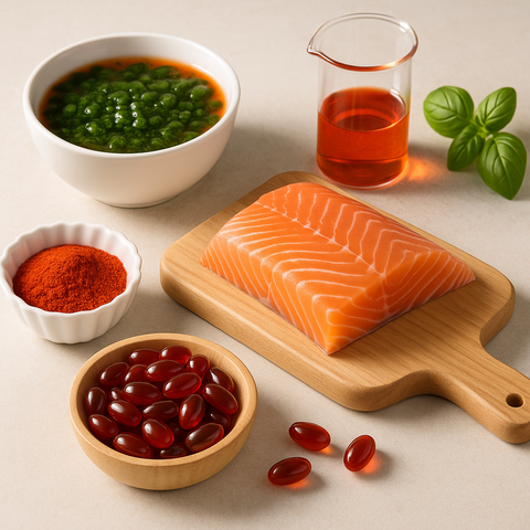 The Antioxidant King: Why Astaxanthin Is the Ultimate Supplement for Eyes, Skin, and Brain