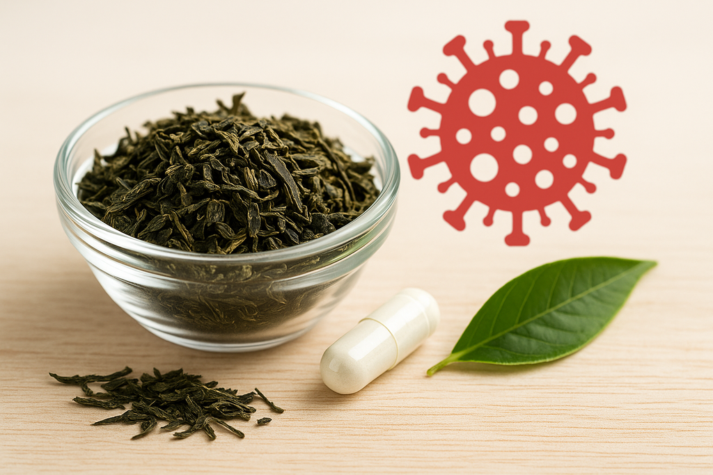 Green Tea Catechins: Natural Support for Inhibiting Viral Replication