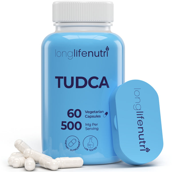 TUDCA 500mg - 60 Vegetarian Capsules