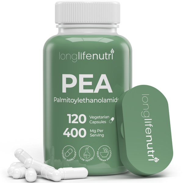 Palmitoylethanolamide 400 mg - 120 Vegetarian Capsules
