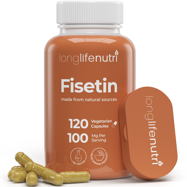 Fisetin 100mg - 120 Vegetarian Capsules