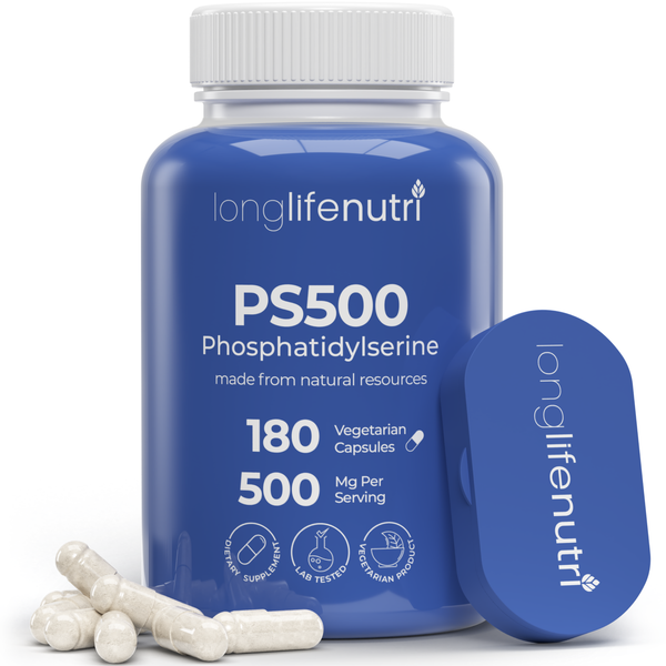 Phosphatidylserine 500 mg - 180 Vegetarian Capsules