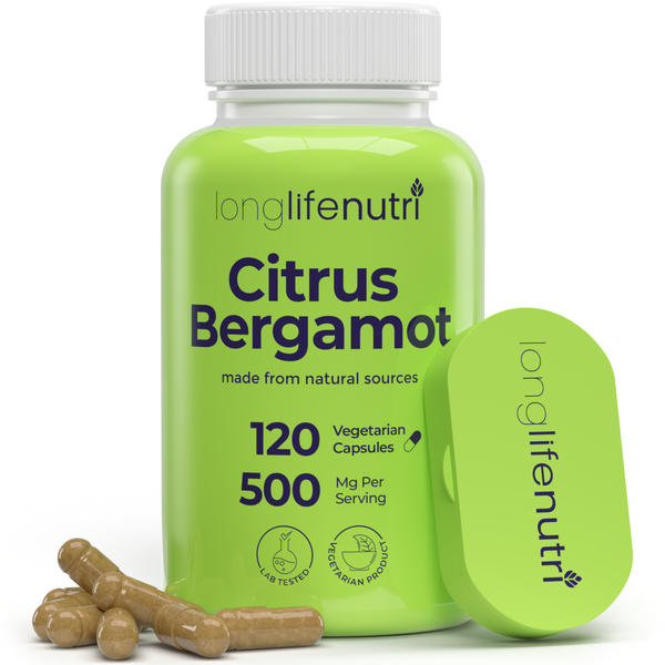 Citrus Bergamot 500mg - 120 Vegetarian Capsules