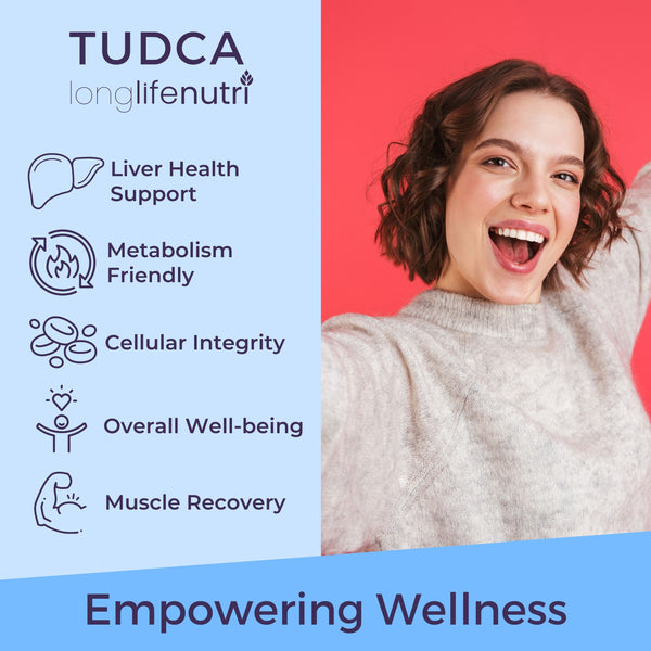 TUDCA 500mg - 60 Vegetarian Capsules