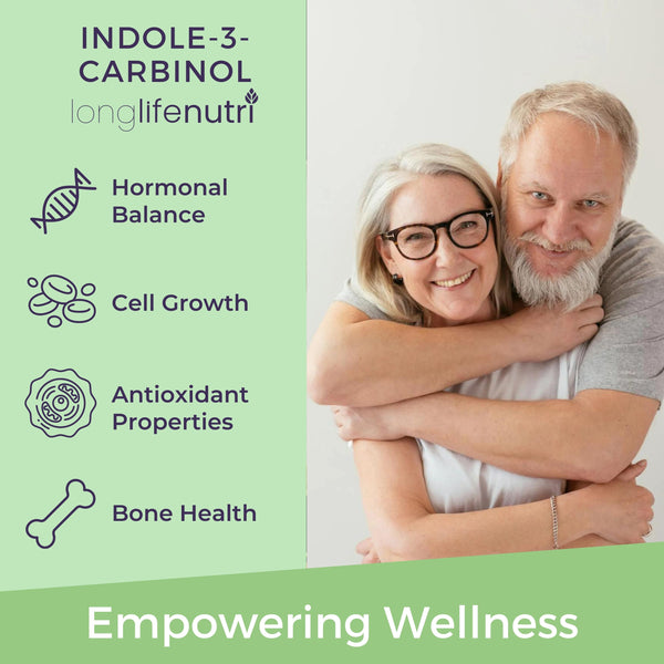 Indole 3 Carbinol 400mg - 120 Vegetarian Capsules