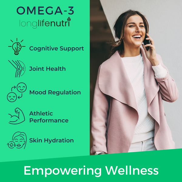 Omega 3 Fish Oil 1000 mg - 120 Softgels