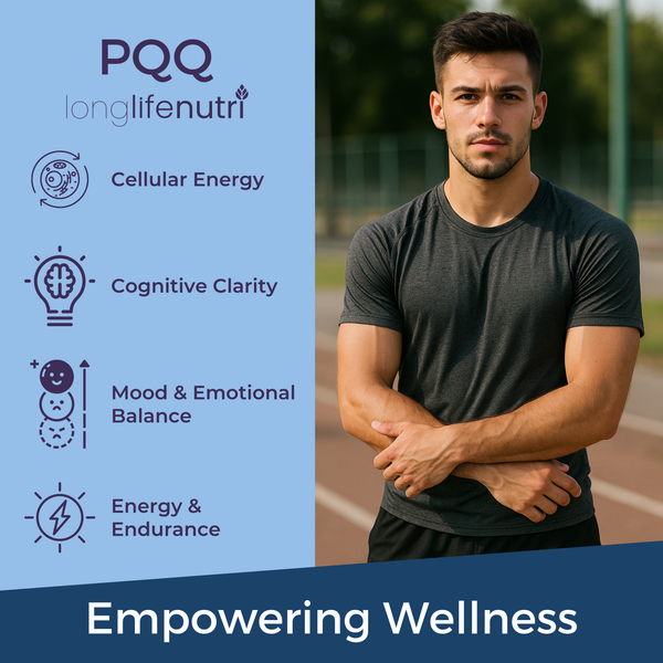 PQQ 20 mg - 180 Vegetarian Capsules, Supplement for Daily Energy