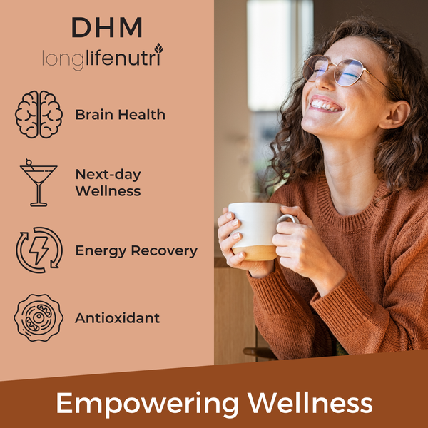 Dihydromyricetin 350mg - 120 Vegetarian Capsules, Supplement for Daily Detox