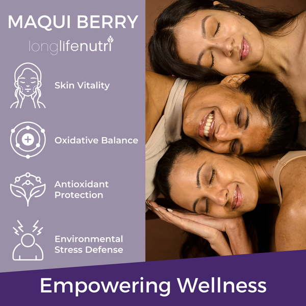 Maqui Berry 1000mg - 240 Vegetarian Capsules, High ORAC Superfood