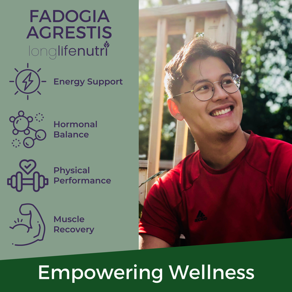 Fadogia Agrestis 500mg - 200 Vegetarian Capsules