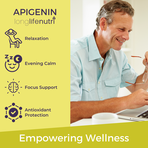 Apigenin 100mg - 180 Vegetarian Capsules