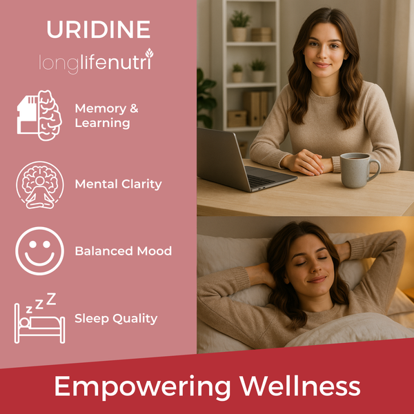 Uridine Monophosphate 300 mg - 120 Vegetarian Capsules