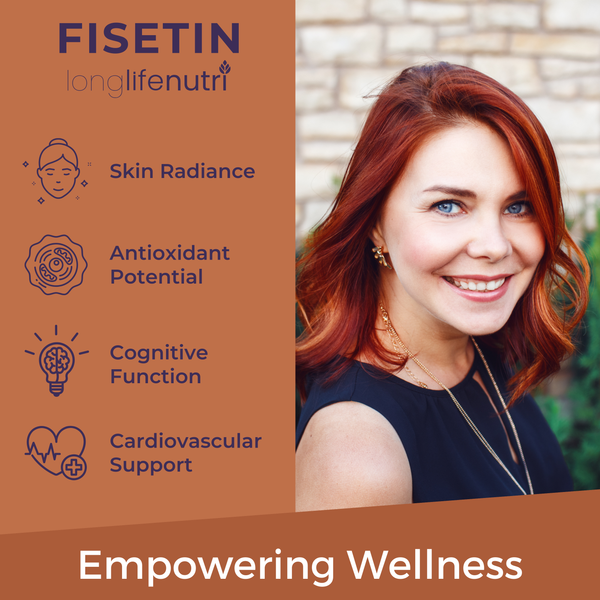 Fisetin 100mg - 120 Vegetarian Capsules