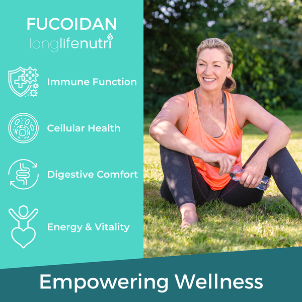 Fucoidan 500mg - 120 Vegetarian Capsules, Brown Seaweed Extract