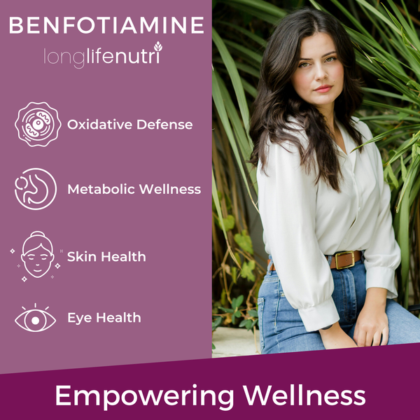 Benfotiamine 300 mg - 180 Vegetarian Capsules