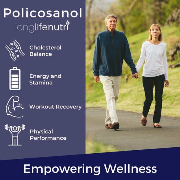 Policosanol 100mg - 200 Vegetarian Capsules