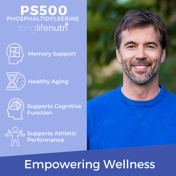 Phosphatidylserine 500 mg - 180 Vegetarian Capsules