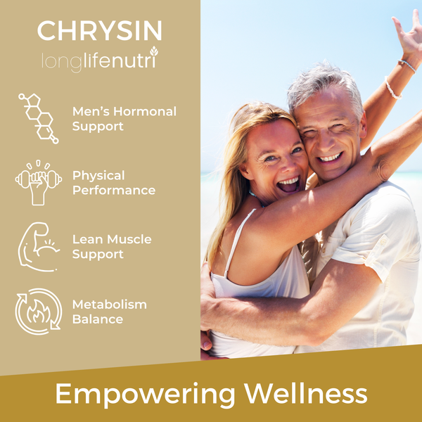 Chrysin 500mg – 180 Vegetarian Capsules, from Passion Flower