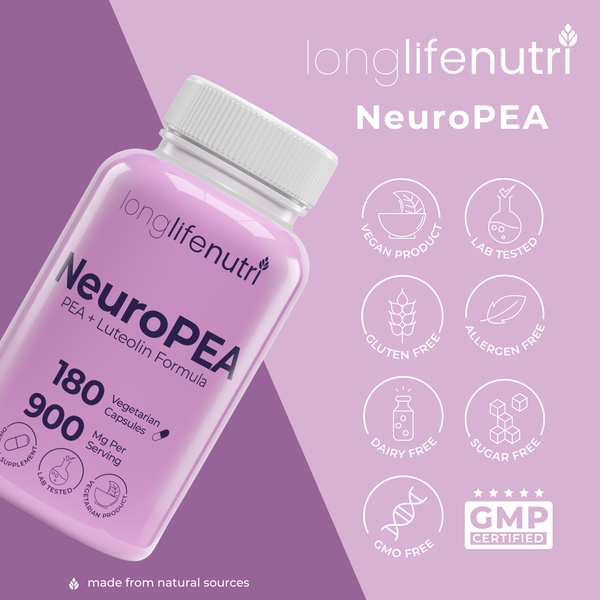 NeuroPEA (Palmitoylethanolamide + Luteolin 800mg/100mg)