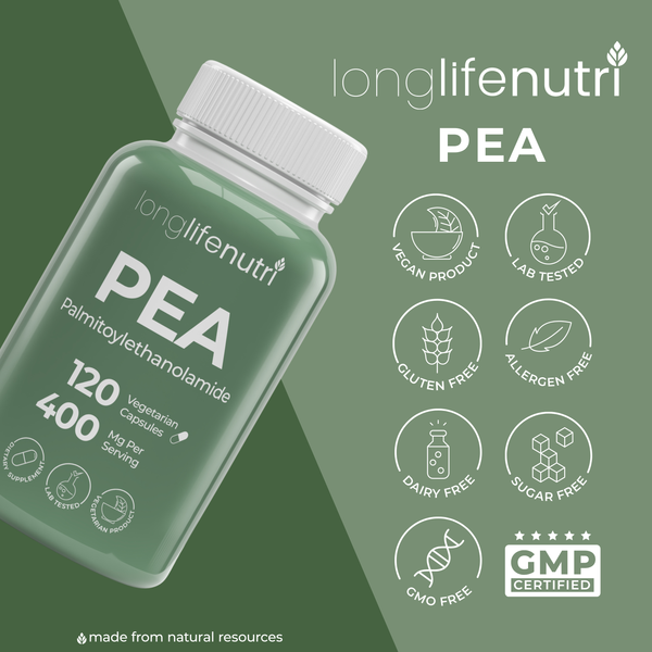 Palmitoylethanolamide 400 mg - 120 Vegetarian Capsules