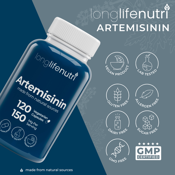 Artemisinin 150 mg - 120 Vegetarian Capsules