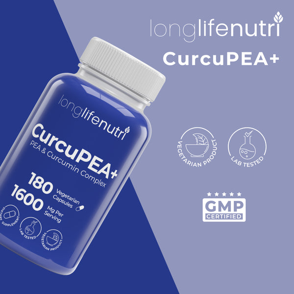 CurcuPEA+ (Palmitoylethanolamide + Turmeric Complex 600mg/1000mg)