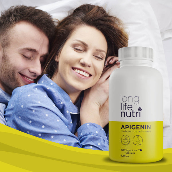 Apigenin 100mg - 180 Vegetarian Capsules LongLifeNutri