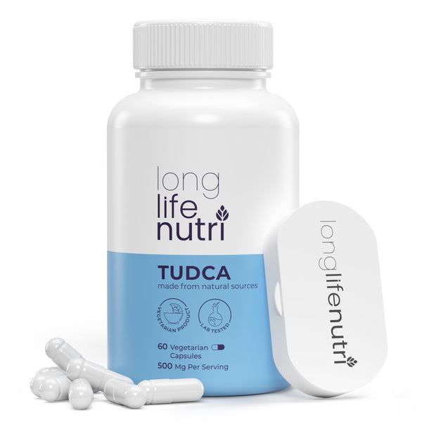 TUDCA 500mg - 60 Vegetarian Capsules LongLifeNutri