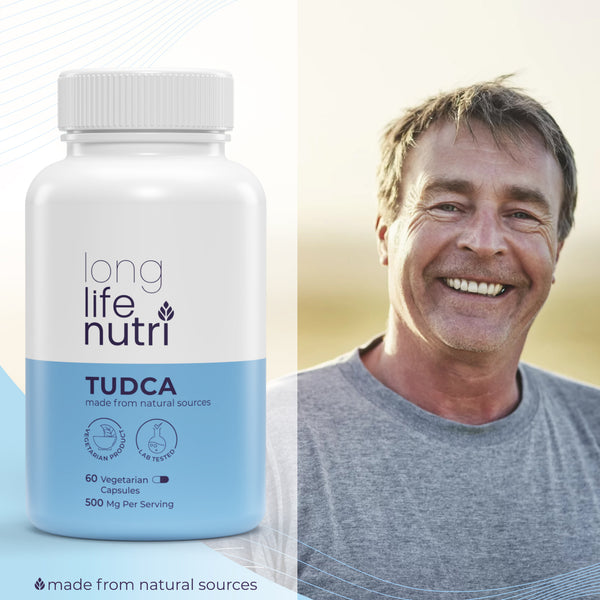 TUDCA 500mg - 60 Vegetarian Capsules LongLifeNutri