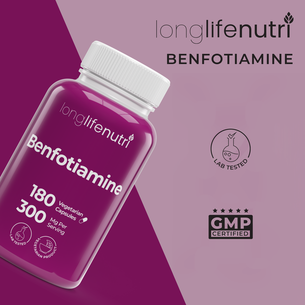 Benfotiamine 300 mg - 180 Vegetarian Capsules