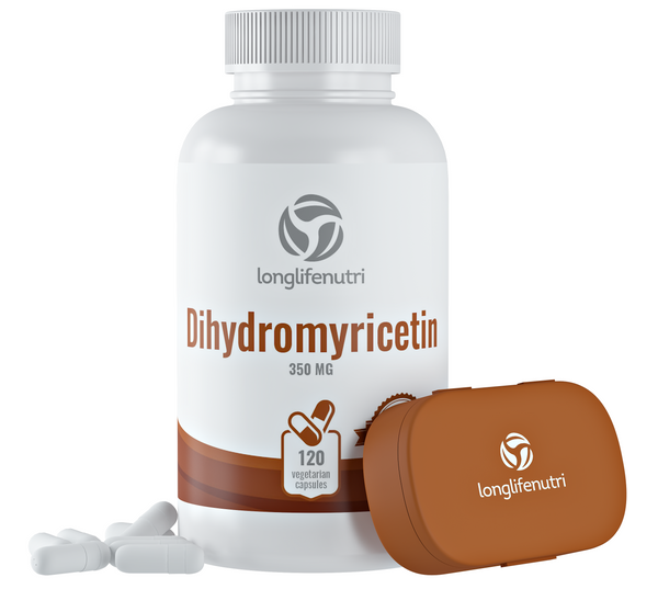 Dihydromyricetin 350 mg - 120 Vegetarian Capsules - LongLifeNutri