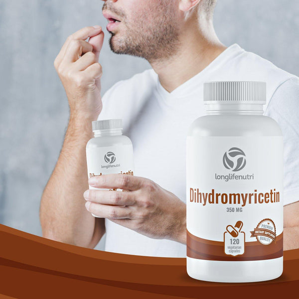 Dihydromyricetin 350 mg - 120 Vegetarian Capsules - LongLifeNutri