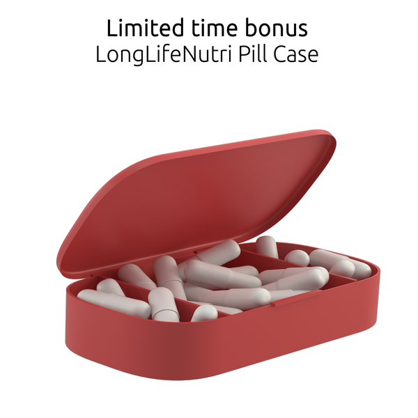 Reduced Glutathione 500 mg with Milk Thistle and Alpha Lipoic Acid LongLifeNutri