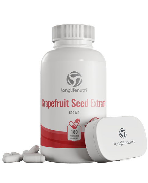 Grapefruit 500mg - 180 Vegetarian Capsules LongLifeNutri