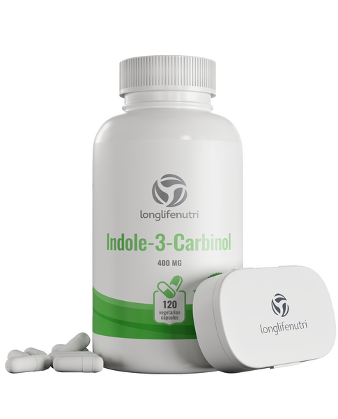 Indole 3 Carbinol 400mg - 120 Vegetarian Capsules