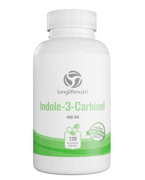 Indole 3 Carbinol 400mg - 120 Vegetarian Capsules